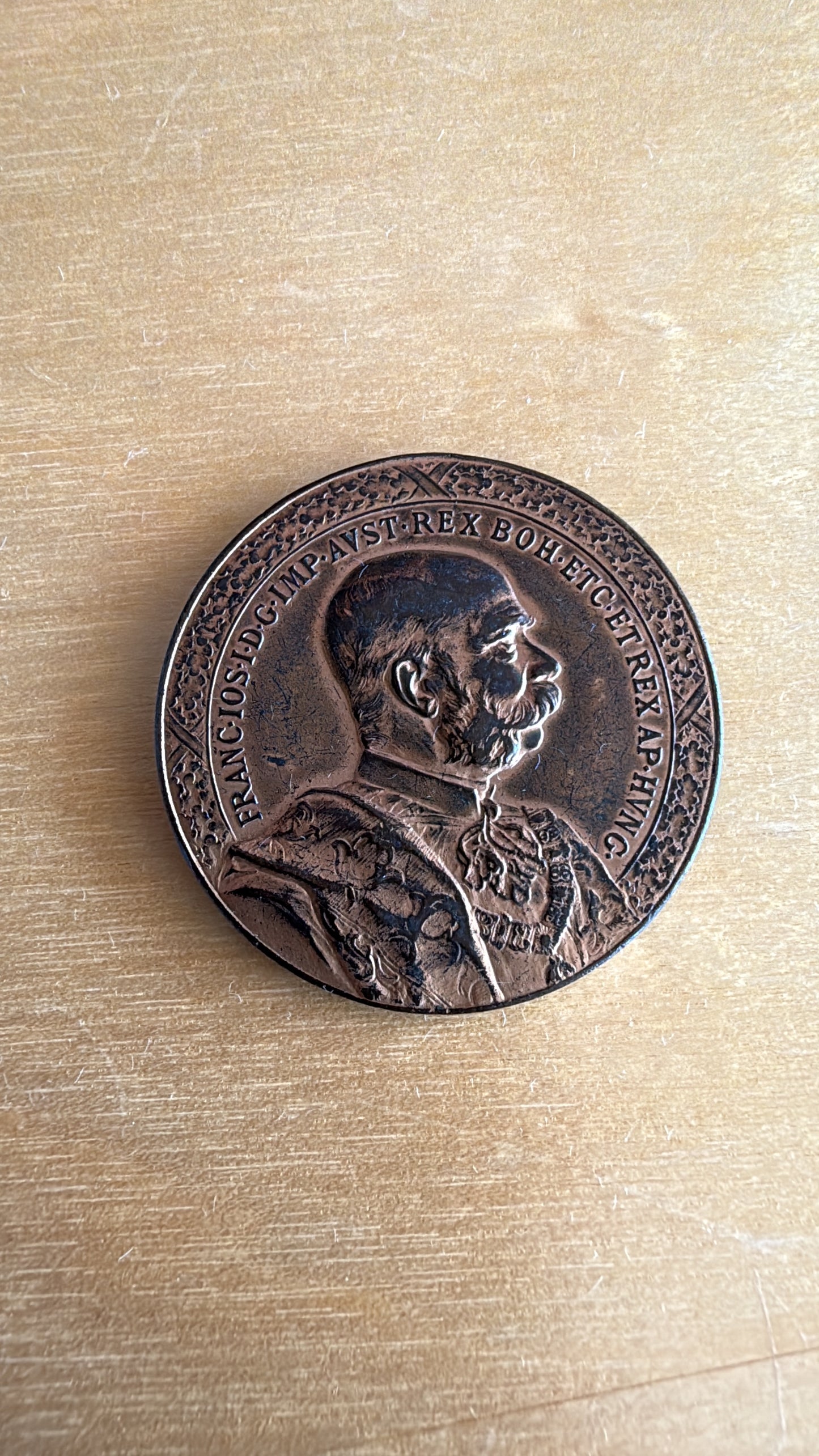 Ehrenmedaille 40 Jahre Dienst Franz Josef (Rohling)