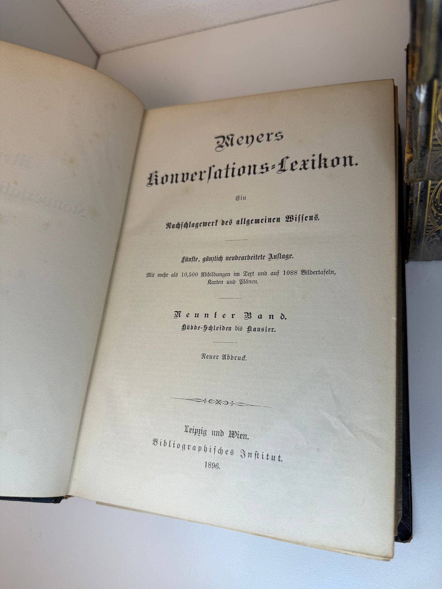 Meyers Konversationslexikon 1897 5. Auflage Band 1-17