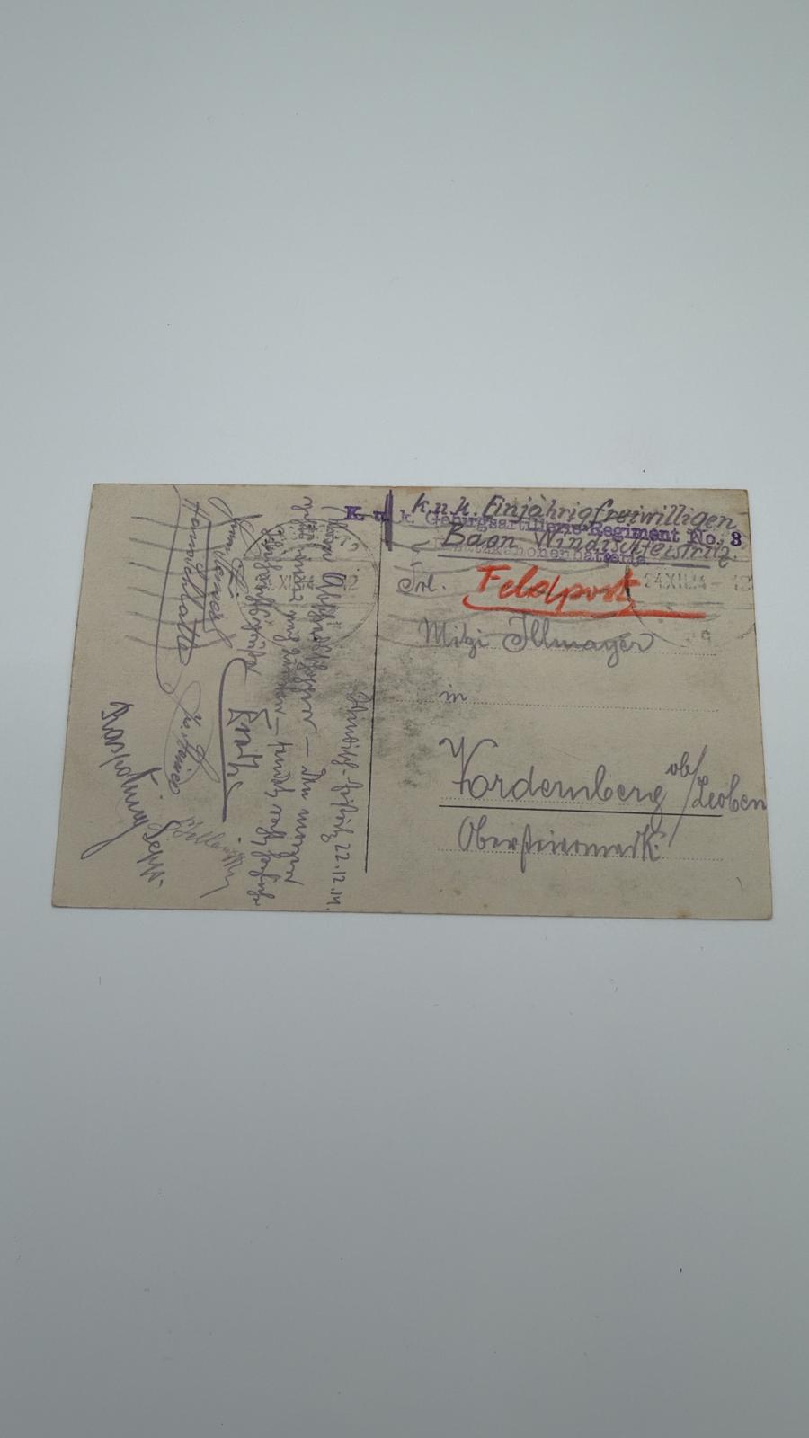 K.u.k. Einjährig-Freiwillig Artillerieregiment Nr. 8 Bataillon Windischfeistritz – Gruppenaufnahme, 1914