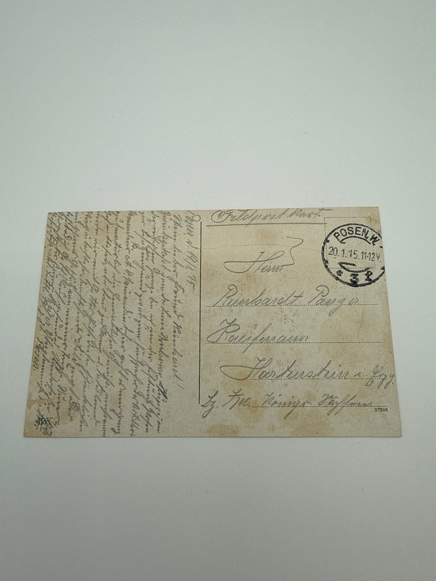 Fuß-Artillerie-Regiment Nr. 6 – 21 cm Bronze-Mörser, 1915