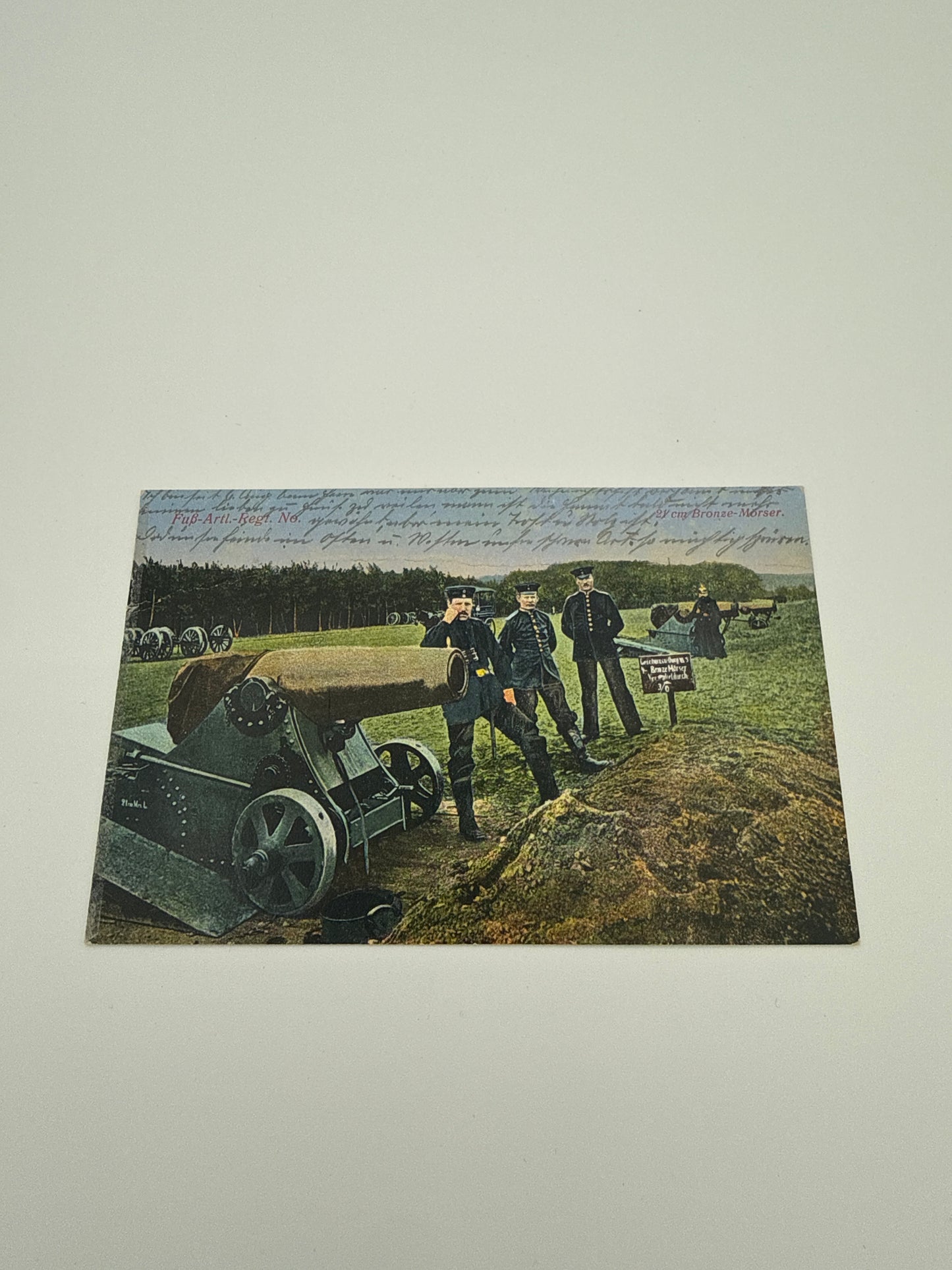 Fuß-Artillerie-Regiment Nr. 6 – 21 cm Bronze-Mörser, 1915