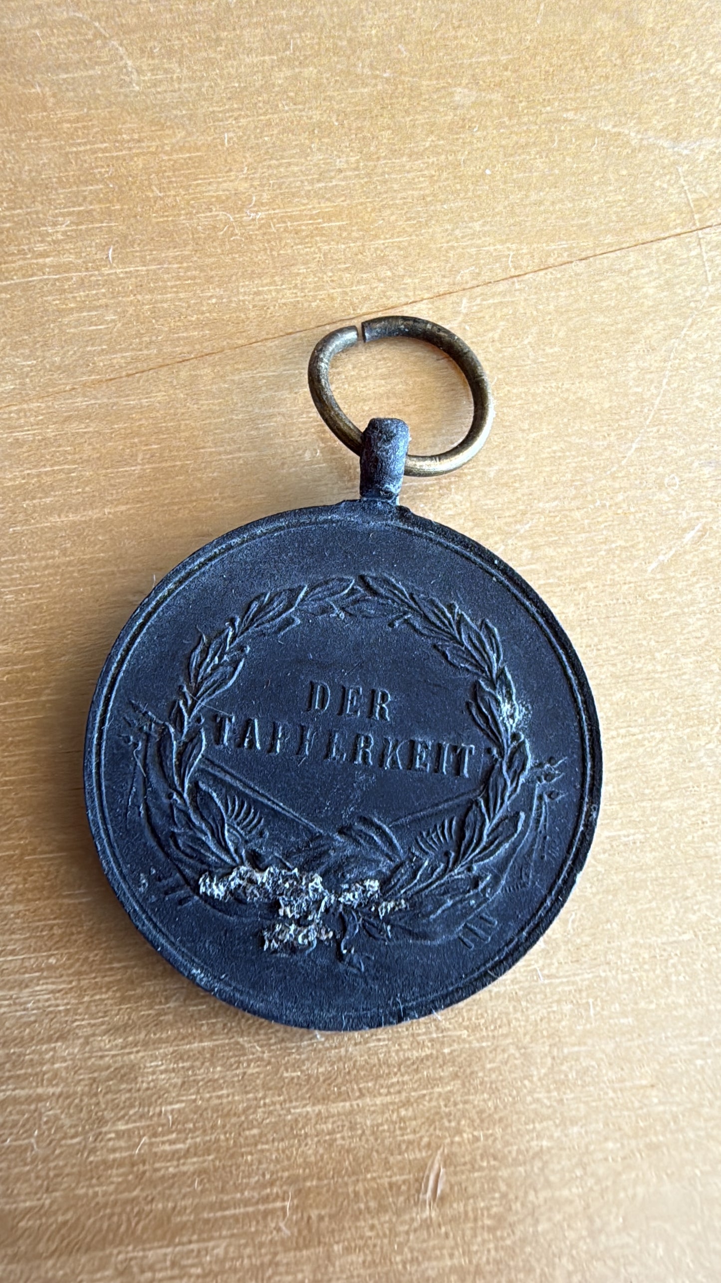 Tapferkeitsmedaille Franz Josef verzinkt klein
