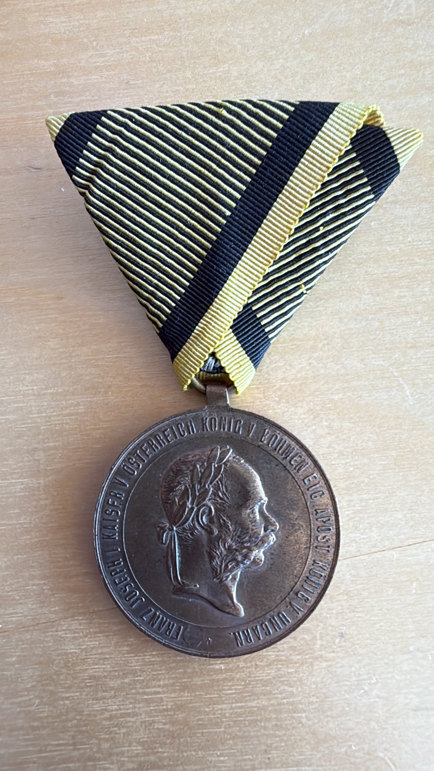 Kriegsmedaille 1873 am Band