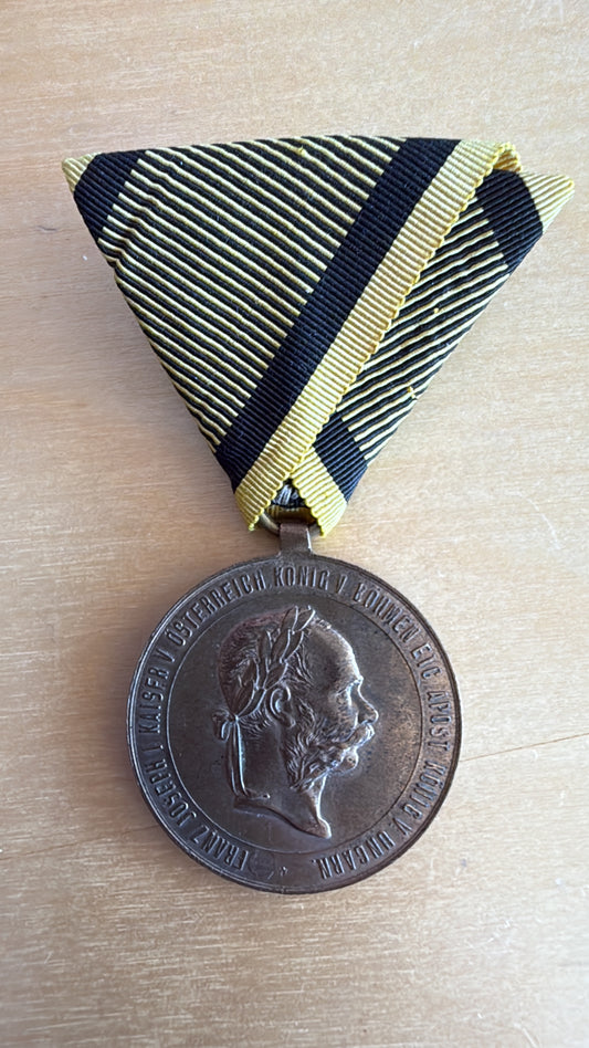 Kriegsmedaille 1873 am Band