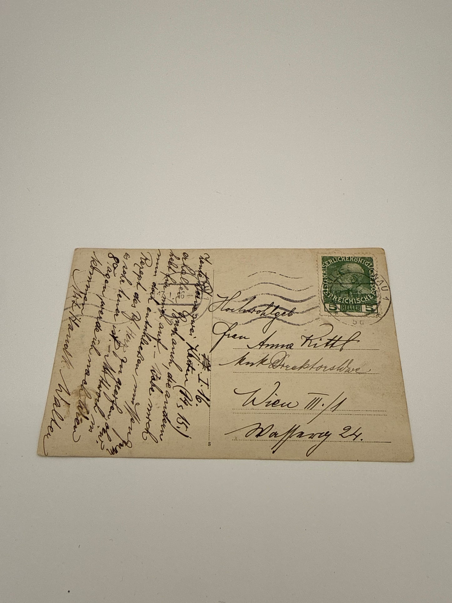 K.u.k. Feldlazarett – Weihnachtsfeier 1916, Original-Feldpostkarte, Pflege & Militärgeschichte