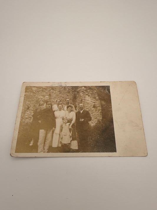 USA–Österreich Auswanderer-Postkarte Washington – Familienfoto ca. 1927, nach Steiermark