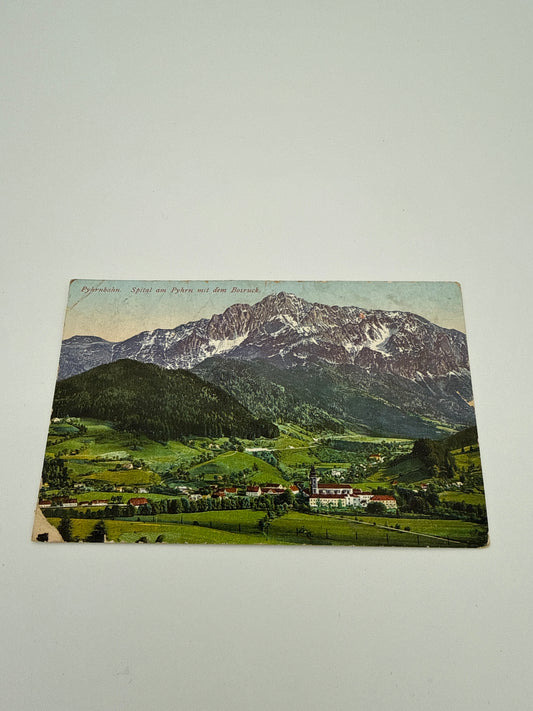 Pyhrnbahn – Spital am Pyhrn mit dem Bosruck, um 1922