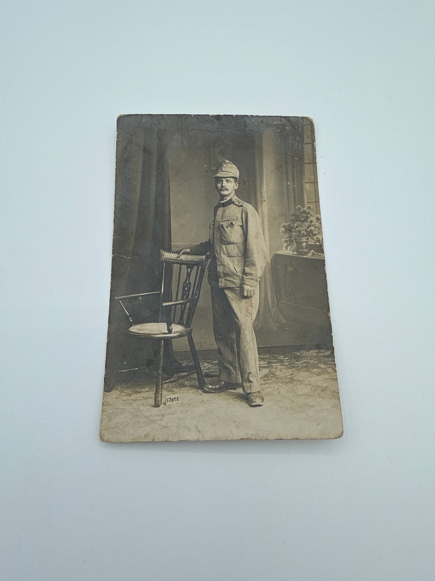 K.u.k. Soldatenporträt, Feldpostkarte 1915