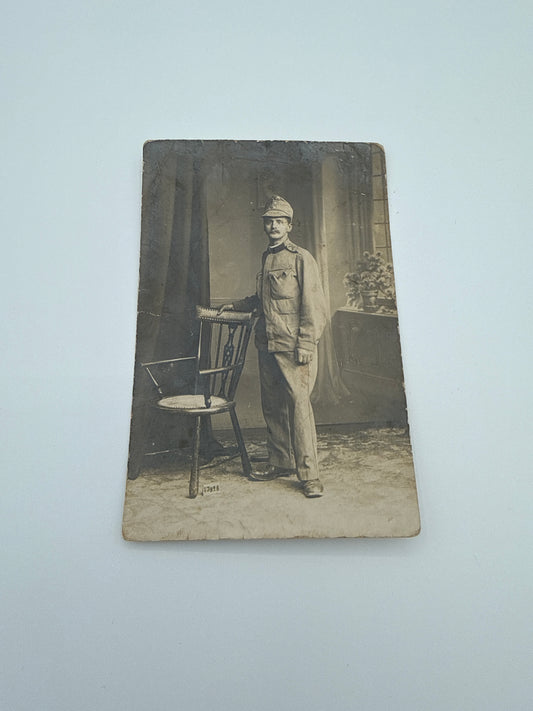 K.u.k. Soldatenporträt, Feldpostkarte 1915