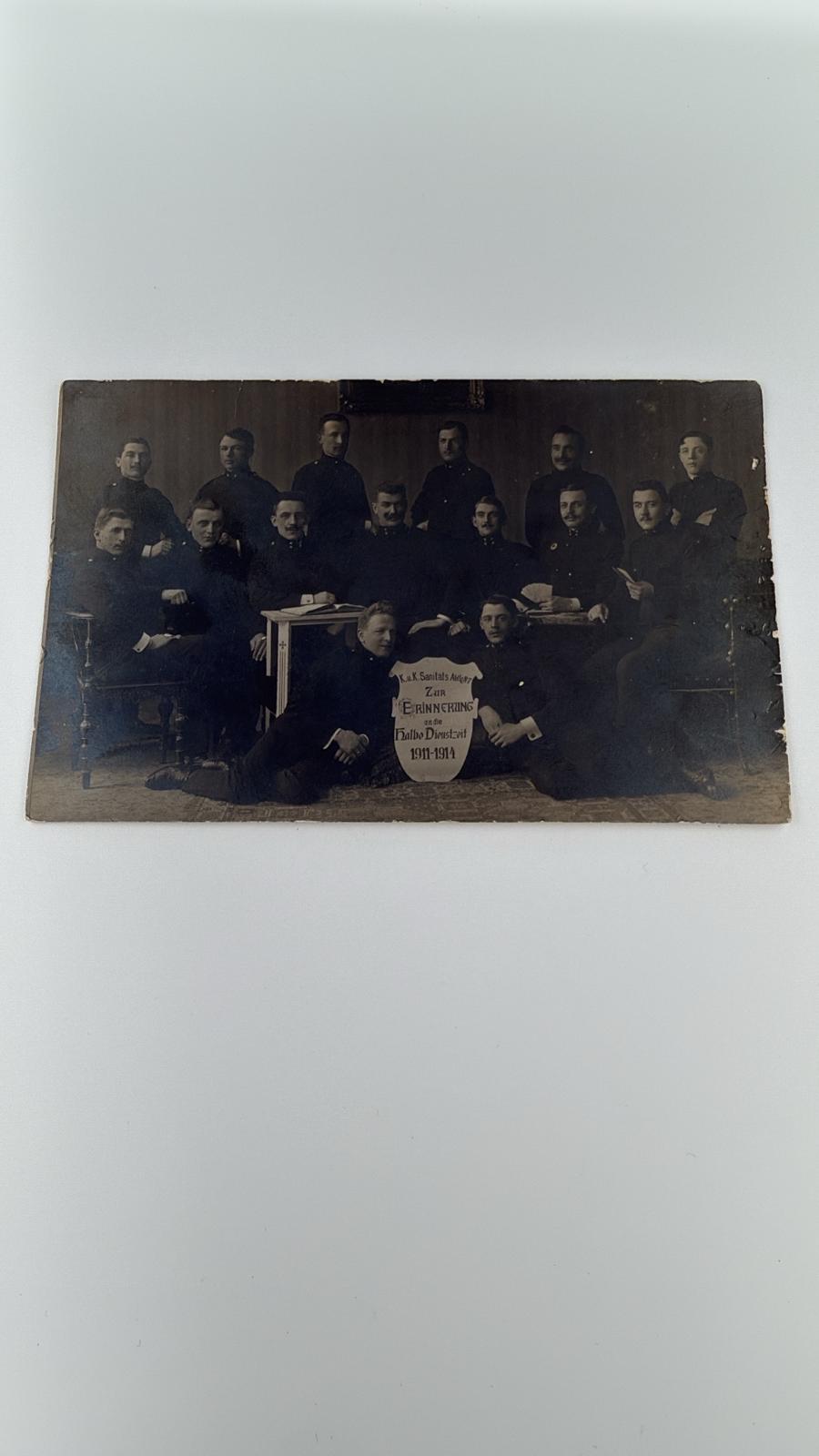 K.u.k. Sanitätsabteilung – Erinnerung an den Militärdienst 1911–1914