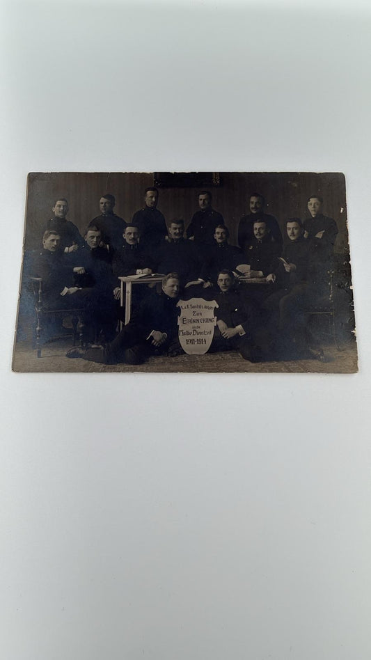 K.u.k. Sanitätsabteilung – Erinnerung an den Militärdienst 1911–1914